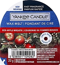 Tart-Duftwachs Red Apple Wreath - Yankee Candle Red Apple Wreath Tarts Wax Melts — Bild N1