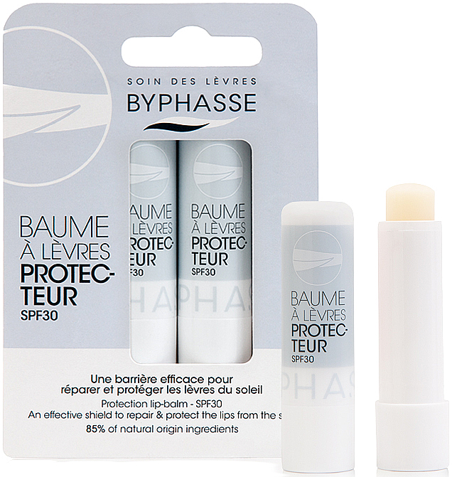 Lippenbalsam LSF 30 - Byphasse Protection Lip Balm SPF30 — Bild N1