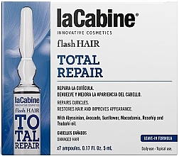 Haarampulle - La Cabine Flash Hair Total Repair — Bild N1
