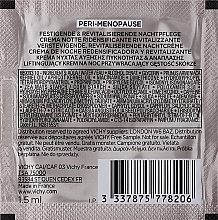 Revitalisierende Nachtcreme mit Hyaluronsäure und Vulkanwasser - Vichy Neovadiol Redensifying Revitalizing Night Cream (Probe) — Bild N2
