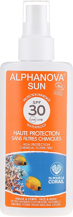 Sonnenspray - Alphanova Sun Protection Spray SPF 30