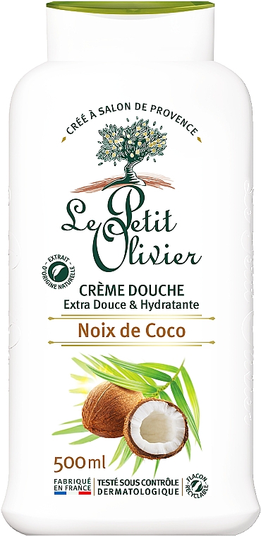 Duschcreme mit Kokosnuss - Le Petit Olivier Coconut — Bild N1