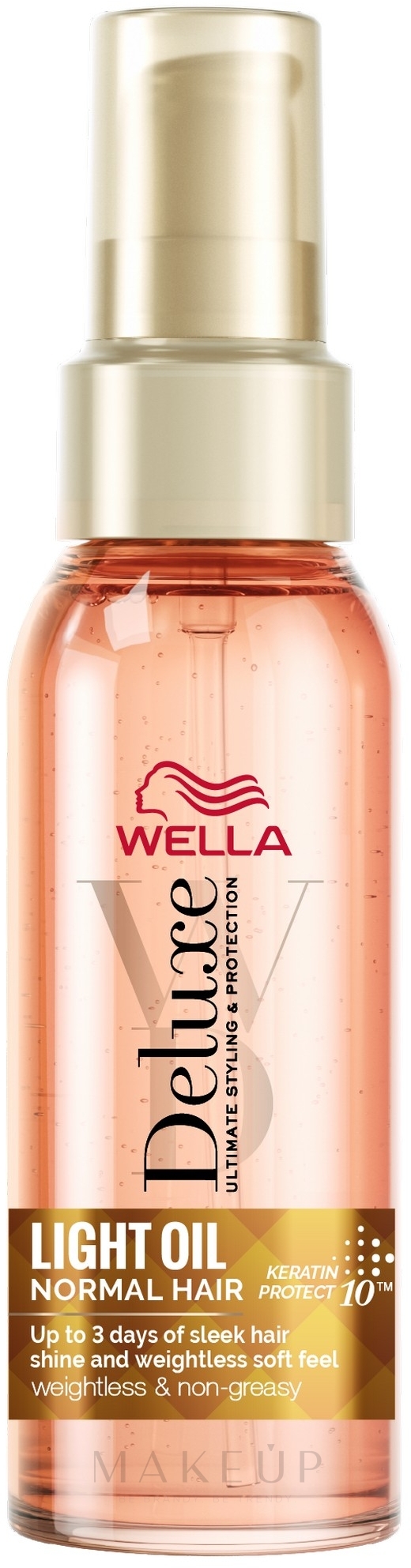 Stylingöl für normales Haar - Wella Deluxe Light Oil Normal Hair — Bild 100 ml