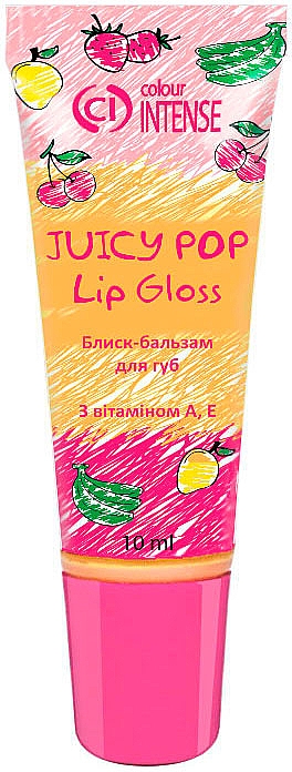 Lipgloss mit Vitamin A und E - Colour Intense Juicy Pop Lip Gloss — Bild N1