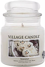 Düfte, Parfümerie und Kosmetik Duftkerze im Glas Snoconut - Village Candle Snoconut Scented Candle