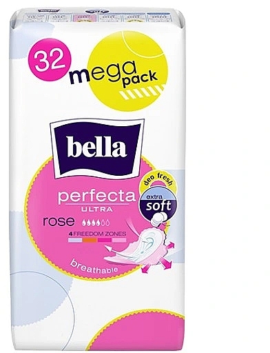 Damenbinden Perfecta Ultra Rose 32 St. - Bella — Bild N1