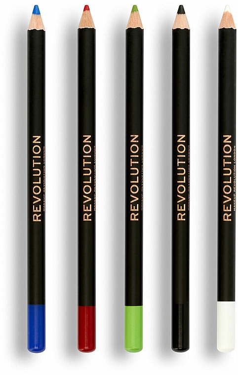 Set - Makeup Revolution Creator Revolution Artist Kohl Eyeliner Set (eyeliner/5x1.3g) — Bild N1
