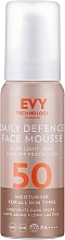 Düfte, Parfümerie und Kosmetik Schutzmousse für das Gesicht - EVY Technology Daily UV Face Mousse SPF50