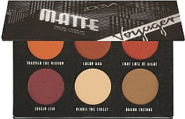 Düfte, Parfümerie und Kosmetik Lidschattenpalette - Zoeva Voyager Matte Eyeshadow Palette