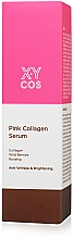Aufhellendes Anti-Falten Gesichtsserum mit Kollagen, Wildbeeren und Hagebutte - XYcos Pink Collagen Serum — Bild N2