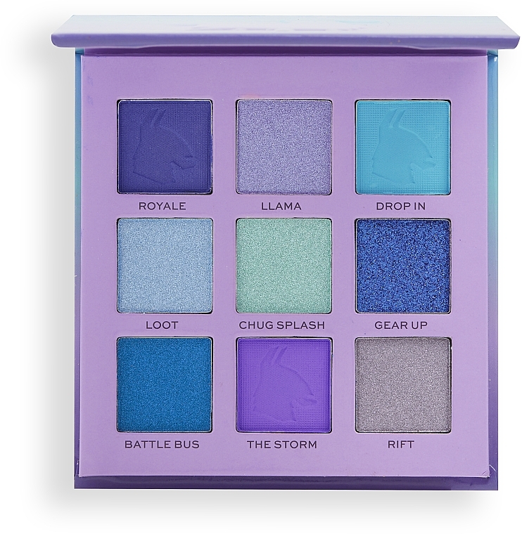 Lidschatten-Palette - Makeup Revolution X Fortnite Supply Llama 9 Pan Shadow Palette — Bild N4