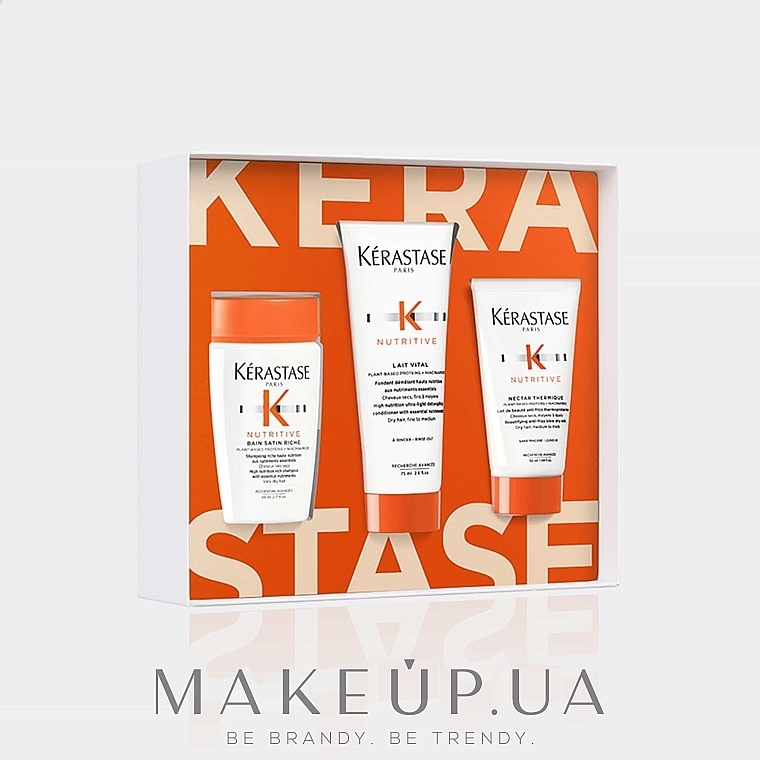 Set - Kerastase Nutritive 2023 (shmp/80ml + h/fondant/75ml + h/milk/50ml) — Bild N2