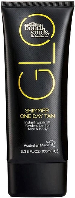 Selbstbräuner für Gesicht und Körper - Bondi Sands GLO Shimmer One Day Tan — Bild N1