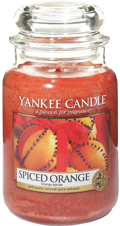 Duftkerze im Glas Spiced Orange - Yankee Candle Spiced Orange Jar  — Bild N3