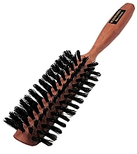Düfte, Parfümerie und Kosmetik Bürste für trockenes Haar halbrundes Birnbaumholz 22cm - Golddachs