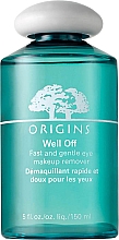 Augen-Make-up Entferner mit Damaszener-Rose - Origins Well Off Fast And Gentle Eye Makeup Remover — Bild N1