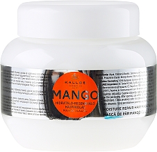 Düfte, Parfümerie und Kosmetik Feuchtigkeitsspendende und regenerierende Haarmaske mit Mango - Kallos Cosmetics Mango