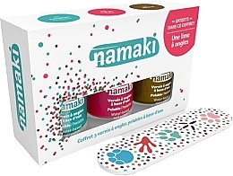 Düfte, Parfümerie und Kosmetik Nagelset - Namaki (Nagellack 7.5ml + Nagelfeile)
