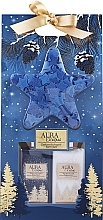 Weihnachtsset - Aura Cosmetics (Duschgel 200ml + Körperlotion 200ml + Badekonfetti 15g)  — Bild N2