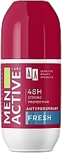 Düfte, Parfümerie und Kosmetik Deo Roll-on Antitranspirant - AA Cosmetics Men Active Care Antyperspirant Roll-On Fresh