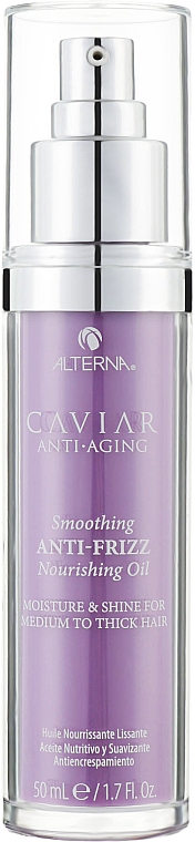 Glättendes und nährendes Anti-Frizz Haaröl - Alterna Caviar Anti-Aging Smoothing Anti-Frizz Nourishing Oil — Bild N1