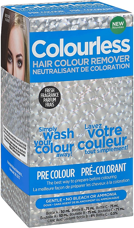 Haarpflegeset - Colourless Pre Colour Hair Colour Remover — Bild N1