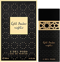 Jesus Del Pozo Gold Amber Nights - Eau de Parfum — Bild N2