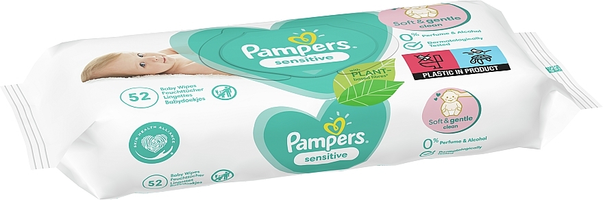 Feuchttücher für Babys Sensitive - Pampers — Bild N2
