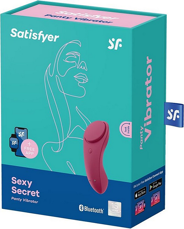 Smart-Vibrator lila - Satisfyer Sexy Secret Panty Vibrator — Bild N3