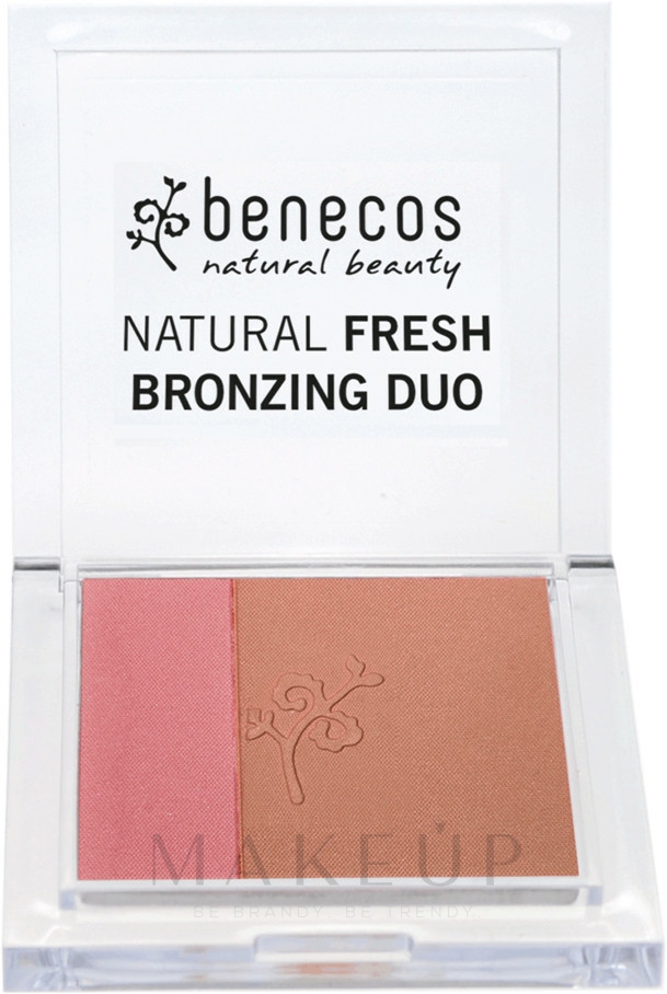 Rouge & Bronzer - Benecos Natural Fresh Bronzing Duo — Bild Ibiza Nights