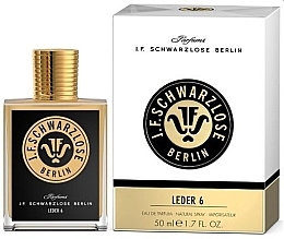 Düfte, Parfümerie und Kosmetik J.F. Schwarzlose Berlin Leder 6 - Eau de Parfum