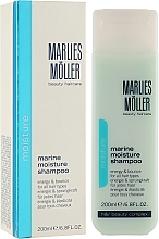 Düfte, Parfümerie und Kosmetik Feuchtigkeitsspendendes und vitalisierendes Shampoo - Marlies Moller Marine Moisture Shampoo