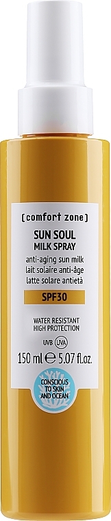 Sonnenschutzmilch für den Körper - Comfort Zone Sun Soul Milk SPF 30 — Bild N1