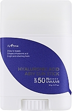 Düfte, Parfümerie und Kosmetik Sonnenschutz-Stick - Isntree Hyaluronic Acid Airy Sun Stick SPF50