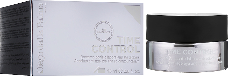 Anti-Aging Augen- und Lippenkonturcreme - Diego Dalla Palma Time Control Absolute Anti Age Eye and Lip Contour Cream — Bild N2