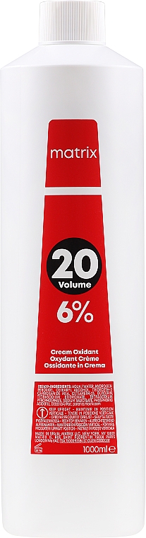 Creme-Oxidationsmittel 6% - Matrix Cream Oxydant 20 Vol. 6 % — Foto N3