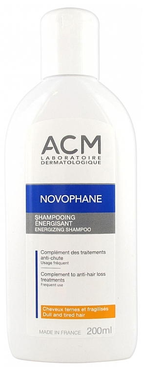 Energetisierendes Shampoo für stumpfes und müdes Haar - ACM Laboratoire Novophane Energizing Shampoo — Bild N1