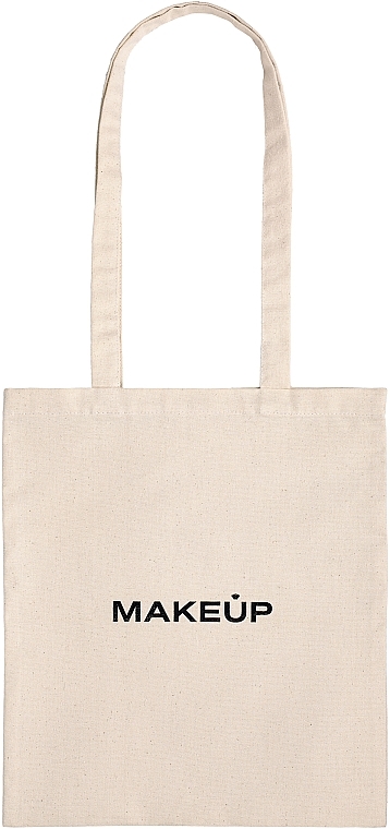 Öko-Tasche flach beige EcoVibe - MAKEUP Eco Bag Shopper Slim Beige — Bild N2