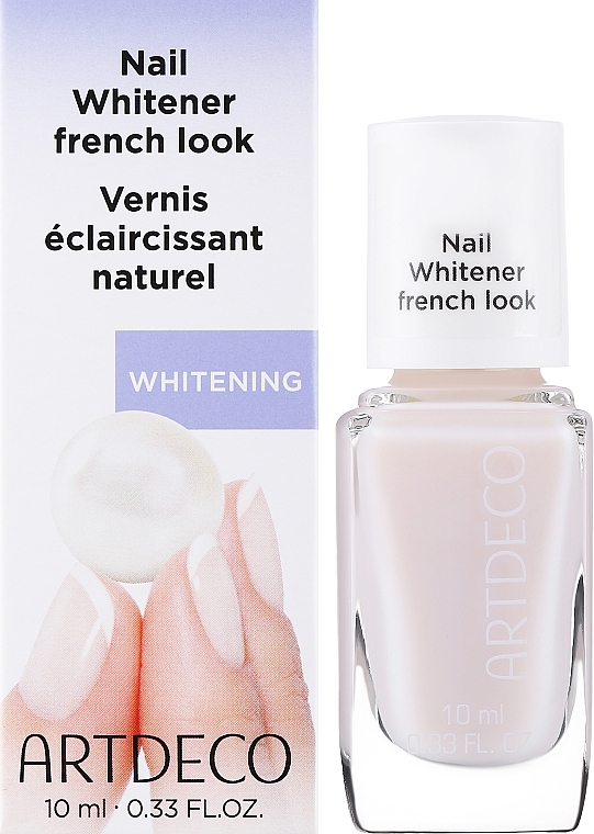 Nagellack zur optischen Aufhellung von Nageln - Artdeco Nail Whitener French Look — Bild N2
