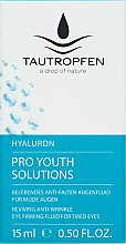 Fluid für die Haut um die Augen - Tautropfen Hyaluron Pro Youth Solutions — Bild N1