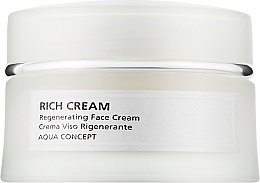 Reichhaltige Gesichtscreme - Beauty Spa Aqua Concept Rich Cream Normalizing And Regenerating  — Bild N1