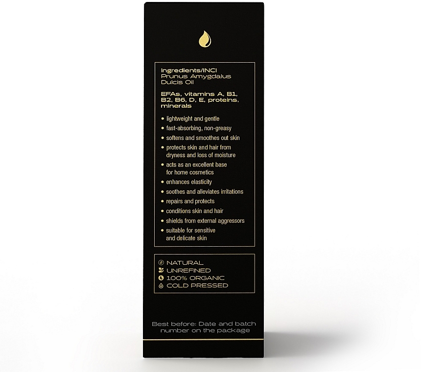 Mandelöl für Gesicht, Haar und Körper - Nanoil Body Face and Hair Sweet Almond Oil — Foto N5