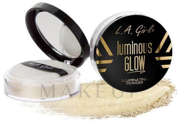 Reflektierendes Pulver - L.A. Girl Luminous Glow Illuminating Powder — Bild GLP694 - 24K