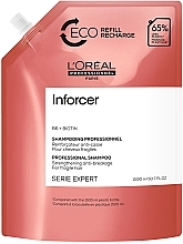 Stärkendes Shampoo gegen Haarbruch - L'Oreal Professionnel Serie Expert Inforcer Strengthening Anti-Breakage Shampoo Eco Refill (Refill) — Bild N1