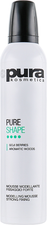 Modellierende Haarmousse Starker Halt - Pura Kosmetica Shape Modelling Mousse — Bild N1