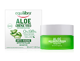 Düfte, Parfümerie und Kosmetik Anti-Aging Gesichtscreme - Equilibra Aloe Line Anti-Wrinkle Filling Cream