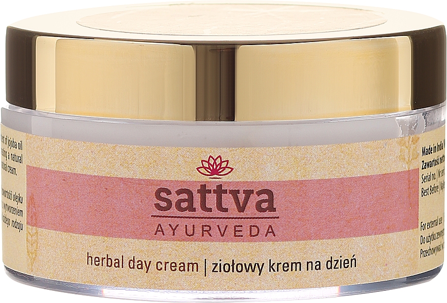 Tagescreme für Gesicht mit Heilkräutern - Sattva Ayurveda Herbal Day Cream — Bild N2