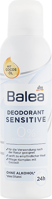 Deospray Antitranspirant Sensitive - Balea — Bild N1