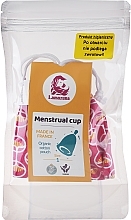 Hygienische Menstruationstasse Größe 1 rosa - Lamazuna — Bild N1