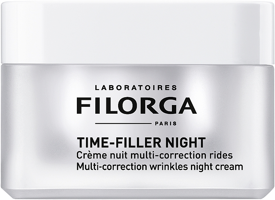 Korrigierende Anti-Falten Nachtcreme für das Gesicht - Filorga Time-filler Night Cream — Bild N1
